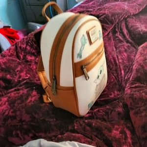 Loungefly The Child With Frogs Mini Backpack